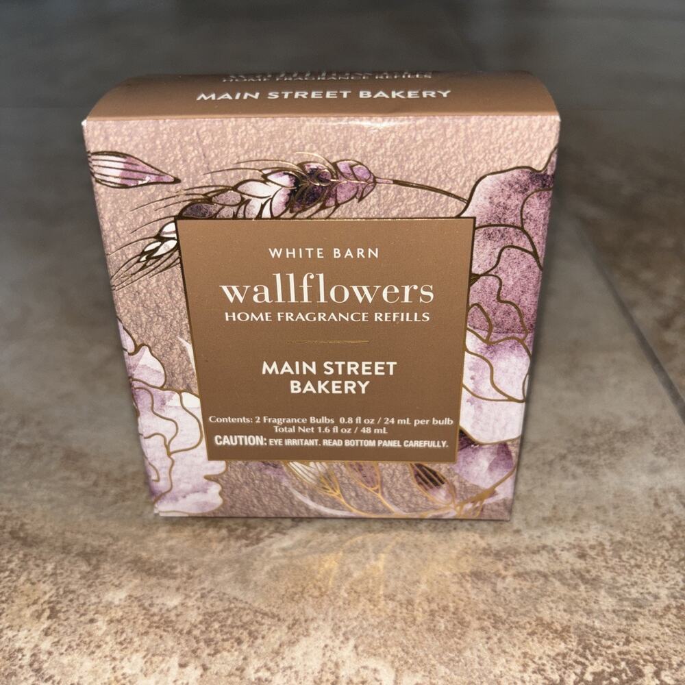 Main Street Bakery Bath Body Works Wallflower Fragrance Refill 2 Pk Fast Ship